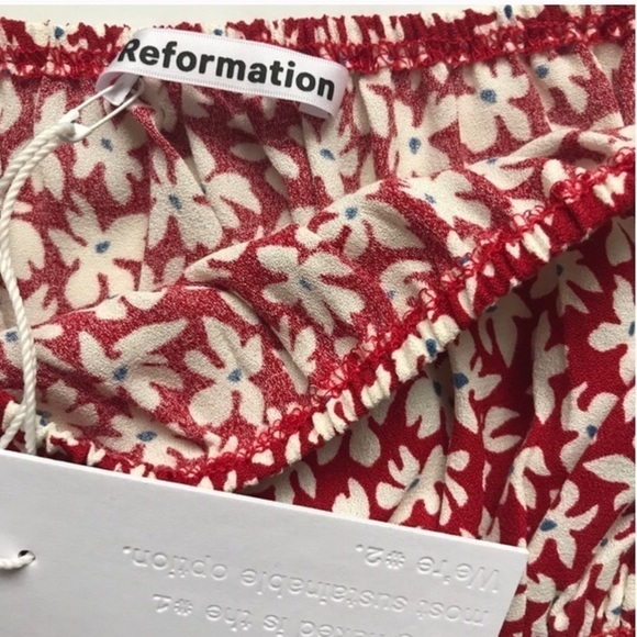 Reformation Solis Top Grenadine new with tags - Picture 6 of 8